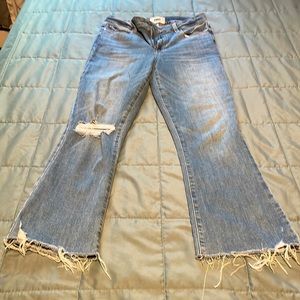 Paige Rory Cropped Flare Size 29